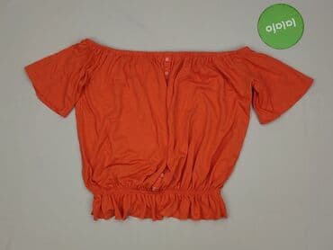 bluzki damskie pomarańczowa: Bluzka damska, rozmiar S — 2