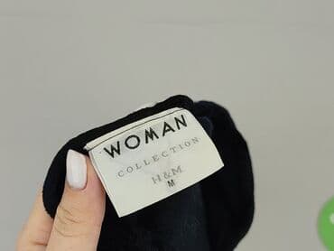 bluzki welurowa z krótkim rękawem: H&M, Bluzka damska, rozmiar M — 6