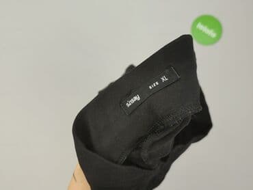 czarne dresowe szorty damskie: Sinsay, Szorty damskie, rozmiar XL — 4