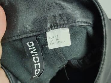 Women: Divided, Material trousers for women, size 2XL (EU 44) — 4