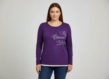 bluzki z dlugim rekawem basic: Bpc bonprix collection, Bluzka damska, rozmiar 2XL — 7