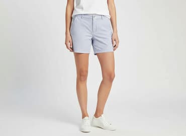 krótkie spodenki chino: H&M, Szorty damskie, rozmiar L — 6