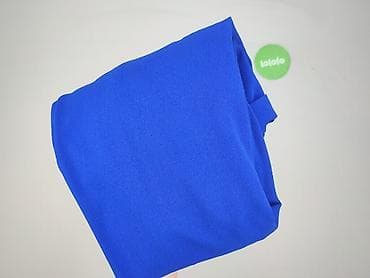 jeans slouchy: Spodnie damskie, kobaltowe - Fason: zwężane nogawki, lekko — 4