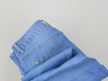 szare szerokie jeansy: Jeansy damskie — 5