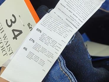 szorty jeansowe damskie wysoki stan: Sinsay, Szorty damskie, XS — 5