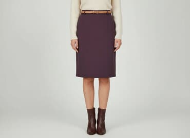 fioletowa spódnice ołówkowe: Women`s skirt, size L — 1