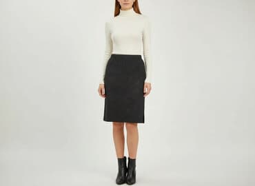 spódniczka z rozcięciami: MILU, Spódnica damska, rozmiar S — 6