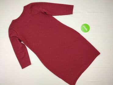 jakie rajstopy do bordowej sukienki: Sukienka damska, rozmiar S — 3