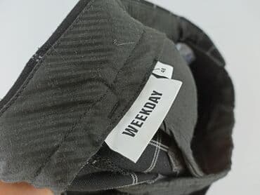 Women: Weekday, Material trousers for women, size 4XL (EU 48) — 4