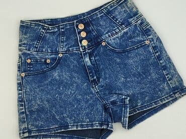 krótkie spodenki z wysokim stanem: Szorty damskie, rozmiar S — 1