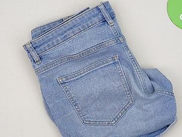 dżins border: H&M, Szorty damskie, rozmiar S — 6