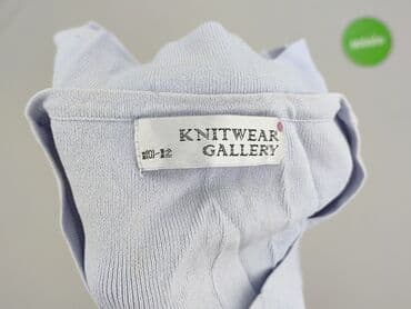 sweter piórkowy na drutach: Bluzka damska, rozmiar L — 4