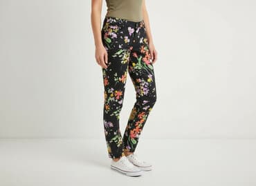 zalando sukienki dla puszystych: Zerres, Spodnie materiałowe damskie, rozmiar S — 8