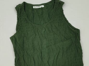 zielone eleganckie bluzki: T-shirt damski, rozmiar L — 1