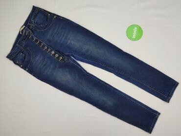 jeansy z perełkami: Jeansy damskie, rozmiar S — 2