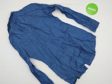 koszula damska z kolnierzem: Denim, Koszula damska, rozmiar L — 4