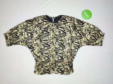 białe bluzki ze złotymi dodatkami: Women's blouse, size L — 3