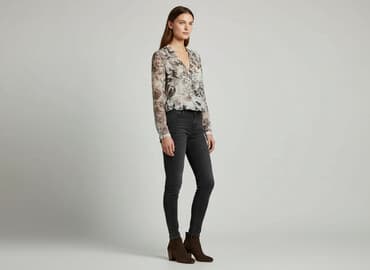 kamizelka damska krótka h m: H&M, Bluzka damska, rozmiar XS — 7