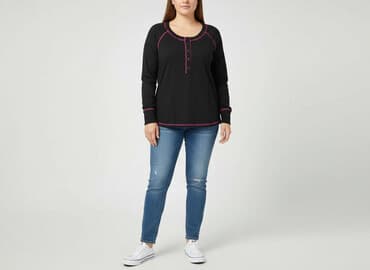 lidl buty sniegowce: Bluzka damska, rozmiar L — 8