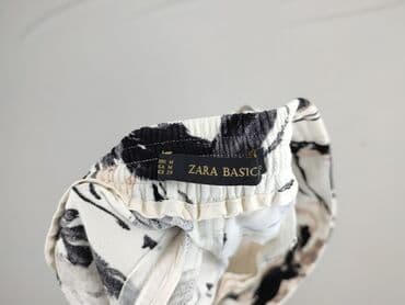 zara spodnie paperbag: Zara, Material trousers for women, size M — 5