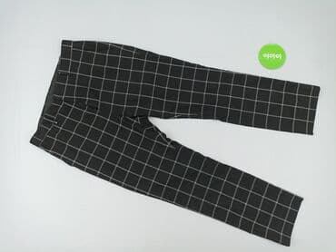 Women: Weekday, Material trousers for women, size 4XL (EU 48) — 2