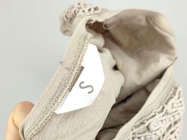 beżowa bluzka z dekoltem w serek: Women's blouse, size S — 6