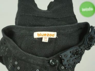 skórzana kurtka i futrzana kamizelka: Світшот, Bluezoo, 8 р., 122-128 см, стан - Дуже гарний — 4