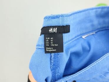 spodnie rozmiar m: H&M, Spodnie materiałowe damskie, M — 4