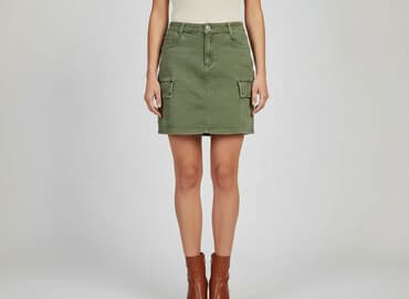 spódniczka khaki: HailyS, Spódnica damska, rozmiar M — 7