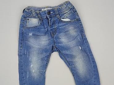 bluzy next: Spodnie jeansowe, Zara, 12-18 miesięcy, stan - Bardzo dobry — 1