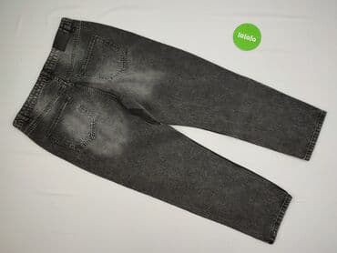 szerokie czarne spodnie sinsay: Sinsay, Jeansy damskie, XL — 3