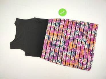 niebieskie sukienki plus size: Sukienka damska, rozmiar M — 3