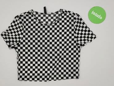 croop koszule: H&M Divided, T-shirt damski, rozmiar M — 2