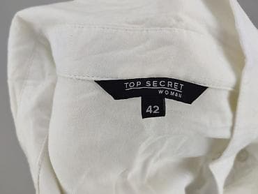 biala bluza: Top Secret, Koszula damska, rozmiar XL — 4