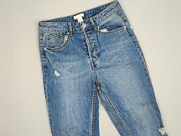 jeans mid rise: H&M Conscious, Jeansy damskie, rozmiar 2XS — 1
