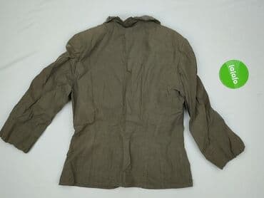 kurtka jeansowa khaki damska: AB, Marynarka damska, rozmiar M — 3