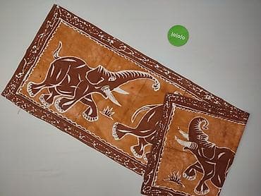 rzeczy chemiczne: Tkanina 145 x 50, kolor - Brązowy, stan - Idealny — 4