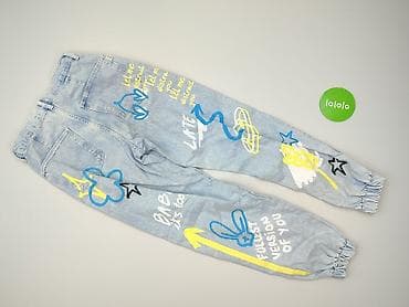 spodnie joker: Bershka, Jeansy damskie, rozmiar S — 5