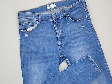pull and bear komplet: Bershka, Jeansy damskie, rozmiar L — 1