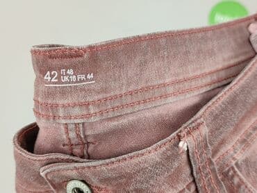 różowe szorty jeansowe damskie: Denim, Szorty damskie, rozmiar XL — 5