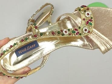 sandały z holewką: Sandały damskie, 39 — 5