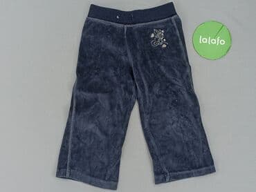 podkoszulki 98: Baby material trousers, 12-18 months, 80-86 cm, condition - Very good — 2