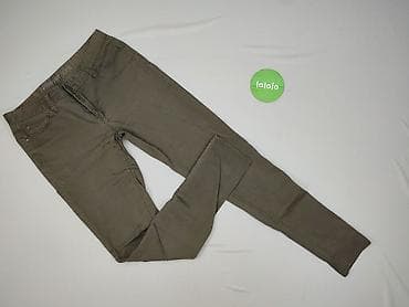 obcisłe jeansy: Spodnie materiałowe damskie, rozmiar M — 2