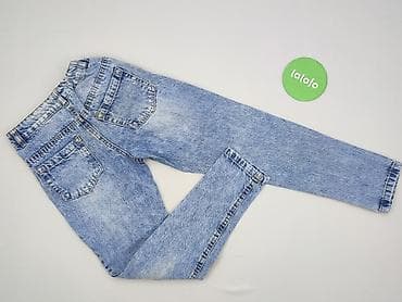 jeans boot cut: Spodnie jeansowe, Little kids, 9 lat, 128/134, stan - Idealny — 3