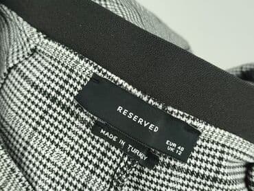 reserved sukienki plus size: Spodnie materiałowe damskie, M — 4
