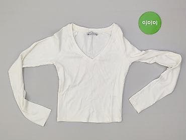 bluzki basic: Bershka, Top damski, rozmiar S — 2