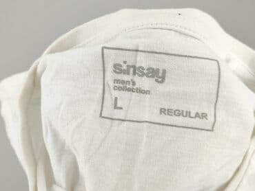 sinsay koszulki z długim rękawem: Sinsay, T-shirt for men, size L — 4
