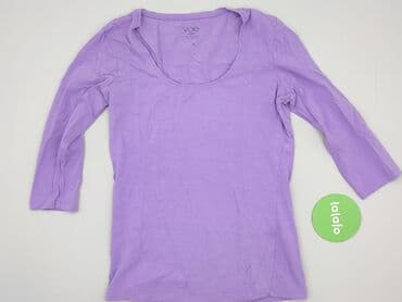 fioletowa marynarka h m: Bluzka damska, M — 3