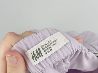 h m sukienki dla nastolatek: Spodnie materiałowe, H&M, 11 lat, 146, stan - Bardzo dobry — 4