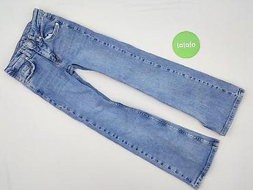 flare jeans mango: Spodnie jeansowe, 9 lat, 128/134, stan - Idealny — 2